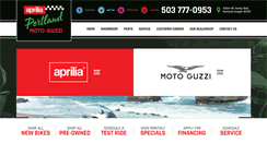 Desktop Screenshot of motoguzziportland.com